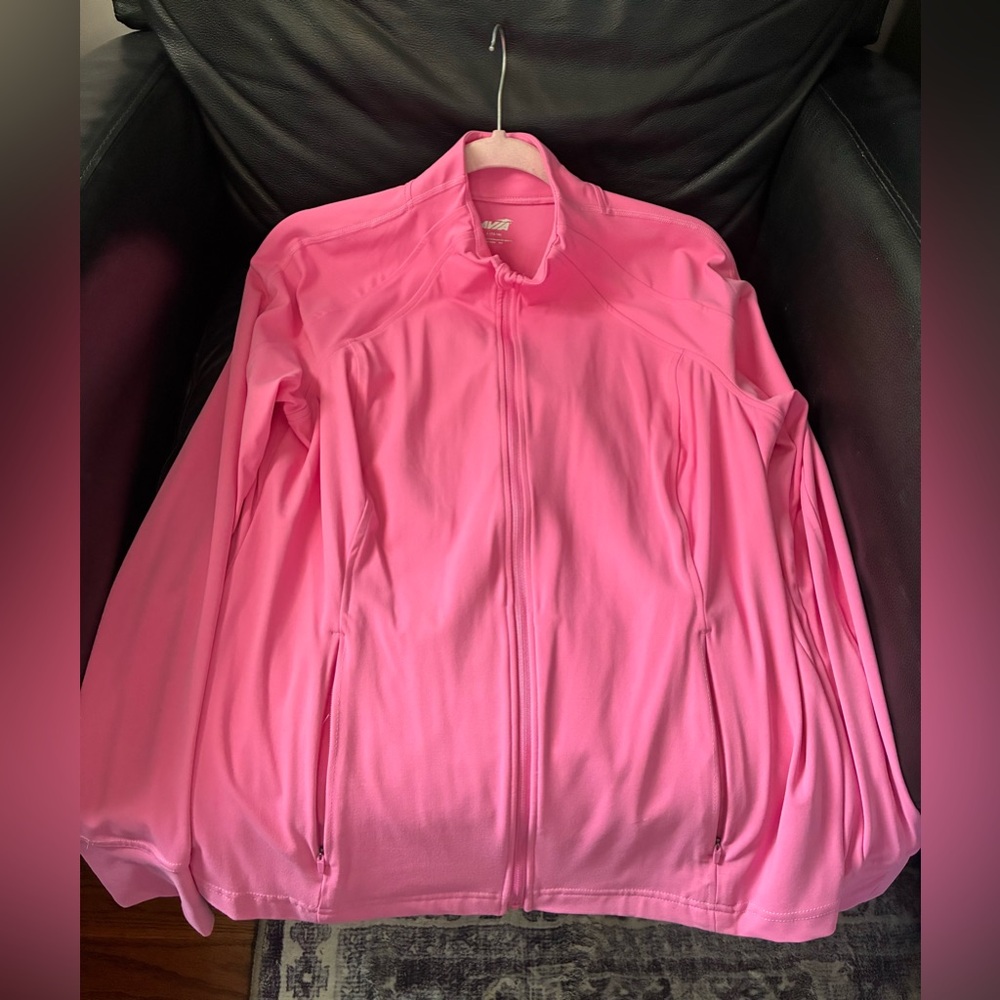 Avia Women's SoftSculpt Zip Up Active Jacket - Picture 3 of 4